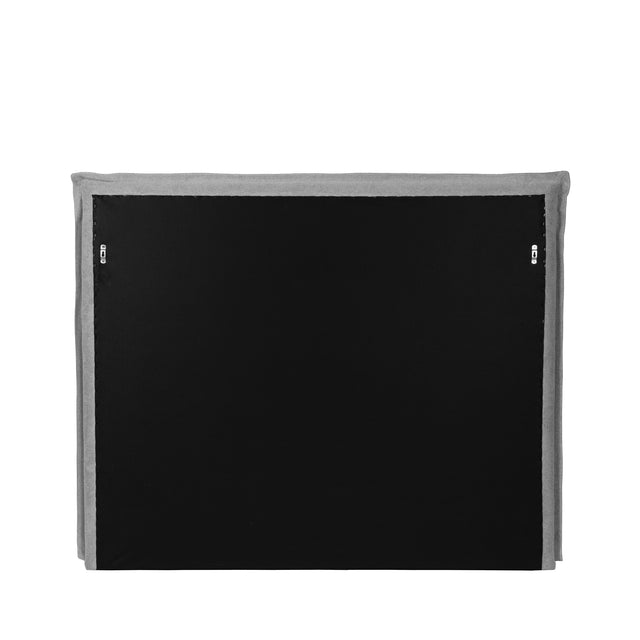 Cabezal Abrego 180 Tapizado Gris Claro | vista lateral | Somcasa Vlc | 00MB400421 | imagen 4