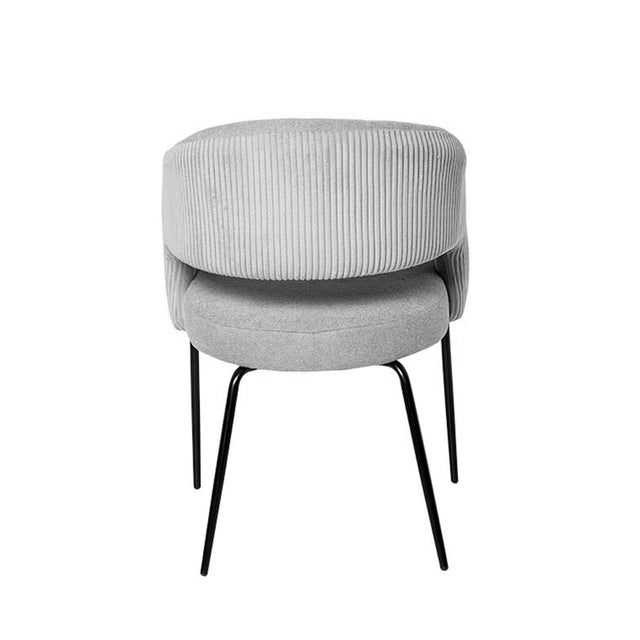 Silla Eleonor Gris claro | vista lateral | Somcasa Vlc | 00SL112721 | imagen 4