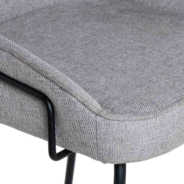 Taburete Bajo Louis Gris claro | detalle de acabado | Somcasa Vlc | 00SL114721 | imagen 5