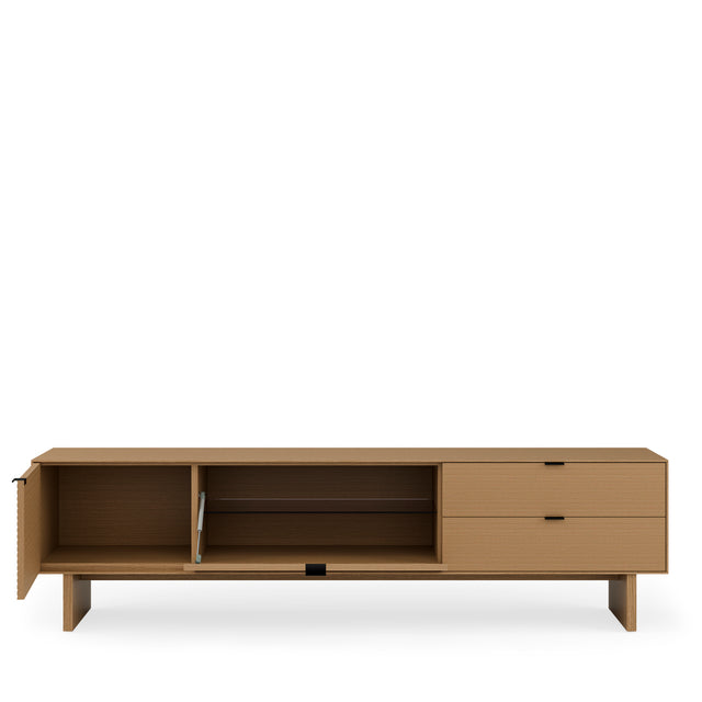 Mueble TV Ptas Cajonestulsa Roble | detalle de acabado | Somcasa Vlc | 00MB382507 | imagen 5