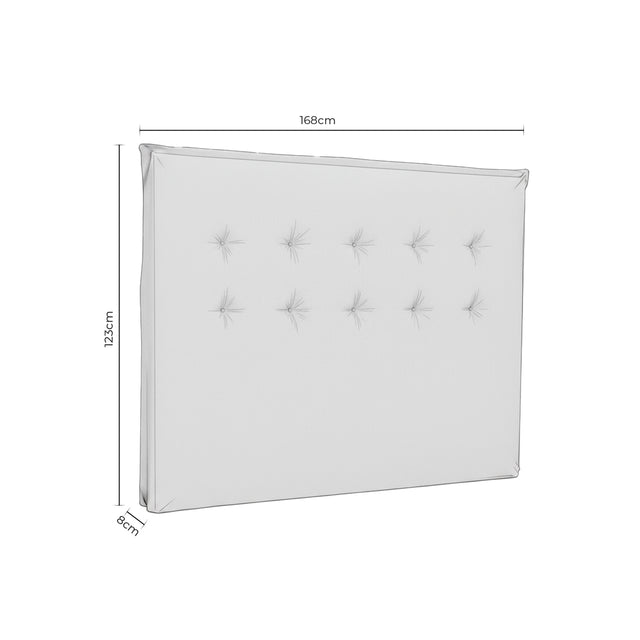 Cabezal Alisio 150/160 Tapizado Taupe | detalle de acabado | Somcasa Vlc | 00MB401230 | imagen 5