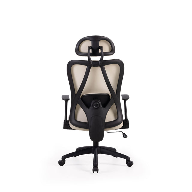 Silla Oficina Montreal Beige | vista lateral | Somcasa Vlc | 00OF101625 | imagen 4