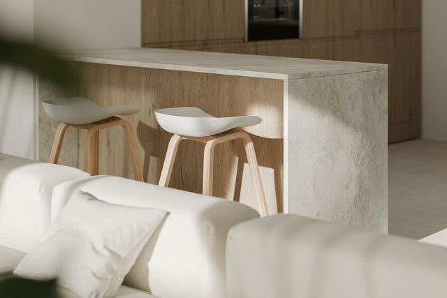Taburete Bajo Ruth Blanco | detalle de materiales | Somcasa Vlc | 00SL108602 | imagen 7