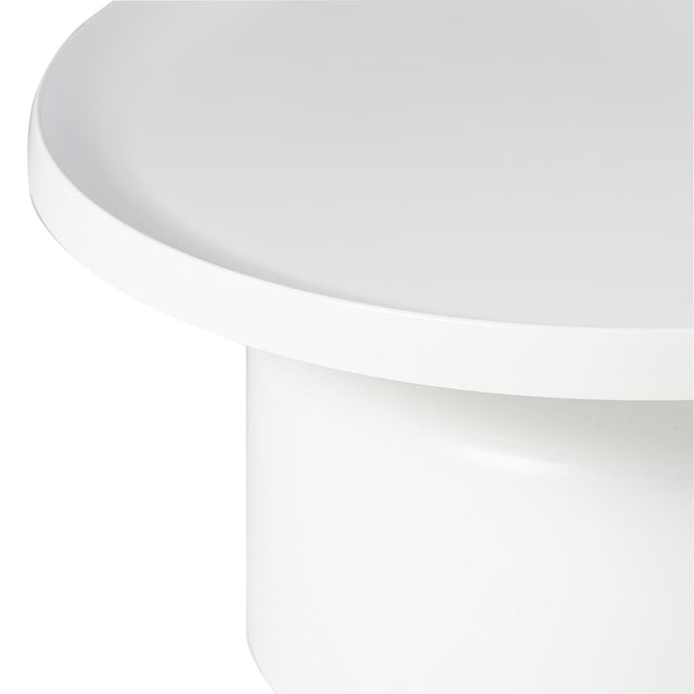 Mesa de centro Jim Blanco 75 × 75 cm de Somcasa Vlc - imagen 3