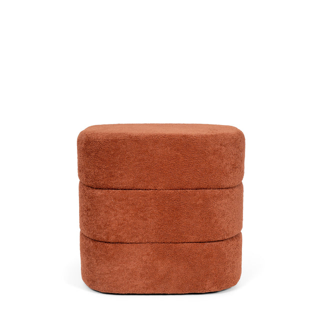 Puff Gaston Terracota Terracota | vista lateral | Somcasa Vlc | 00PF204034 | imagen 4