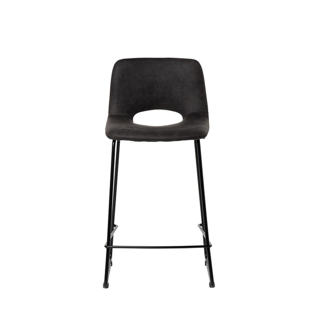 Taburete Bajo Alfie Gris | detalle de diseño | Somcasa Vlc | 00SL114422 | imagen 3