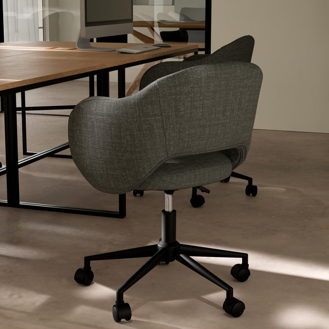Silla Oficina Tallin Gris | vista lateral | Somcasa Vlc | 00OF101822 | imagen 4
