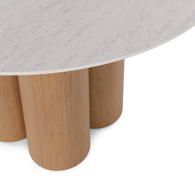 Mesa Tracy Fija Roble | detalle de diseño | Somcasa Vlc | 00MS220666 | imagen 3