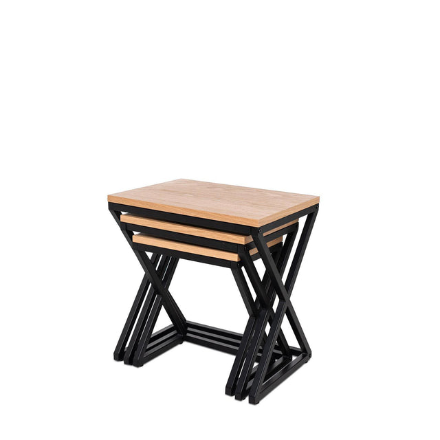 Mesa de centro Ciro Roble/Negro 34 cm de Somcasa Vlc - imagen 3