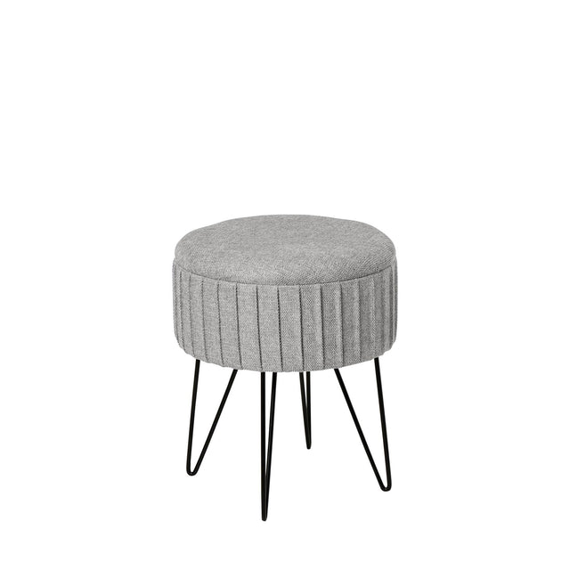 Puff Ethan Gris | detalle de acabado | Somcasa Vlc | 00PF202821 | imagen 5