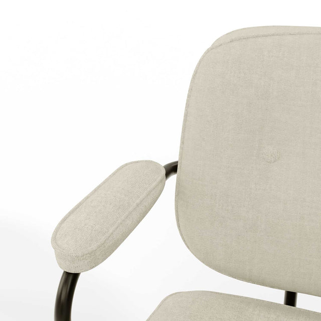Silla Oficina Columbia Beige | detalle de acabado | Somcasa Vlc | 00OF100225 | imagen 5