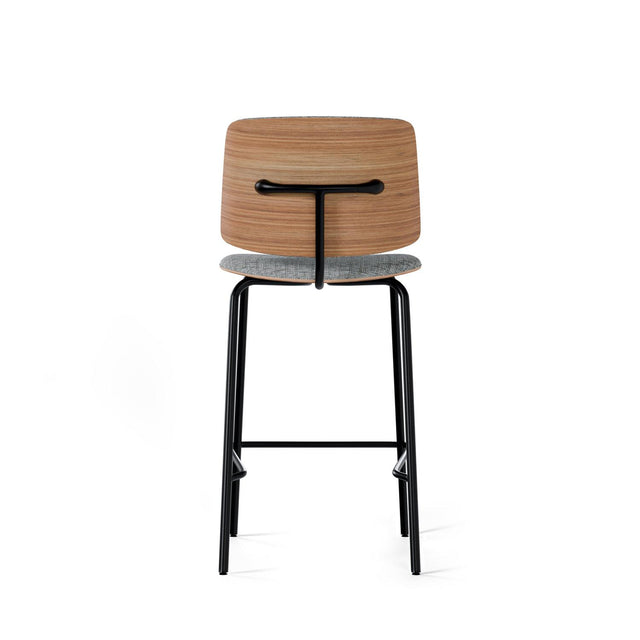 Taburete Bajo Austin Gris | vista lateral | Somcasa Vlc | 00SL119121 | imagen 4