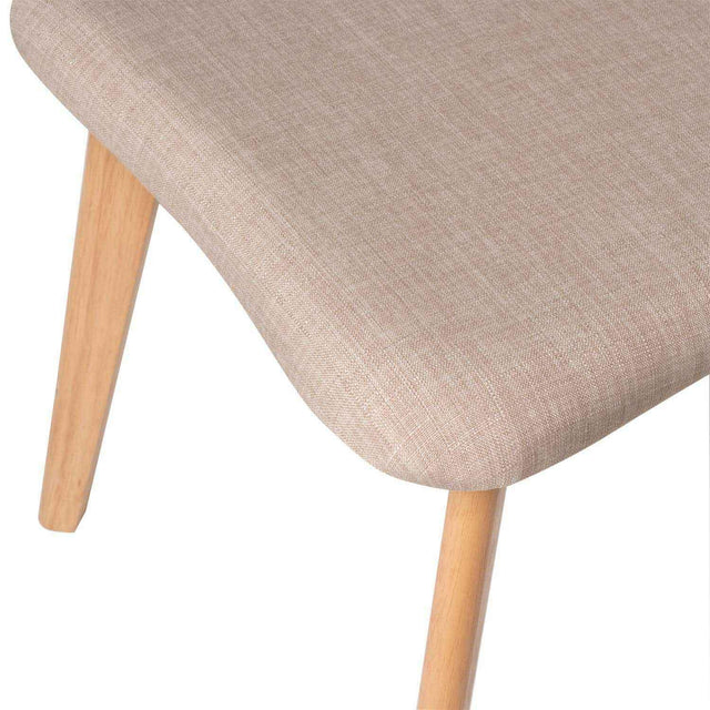 Silla Keira Beige con Patas de madera | imagen de ambiente | Somcasa Vlc | 00SL115225 | imagen 6