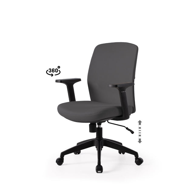 Silla Oficina Maryland Gris | imagen de ambiente | Somcasa Vlc | 00OF101722 | imagen 6