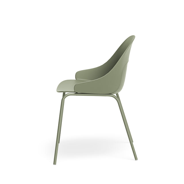 Silla Sephora Verde | vista lateral | Somcasa Vlc | 00SL125028 | imagen 4