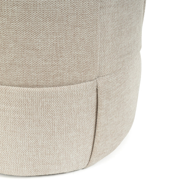 Puff Elias Beige | vista lateral | Somcasa Vlc | 00PF203925 | imagen 4