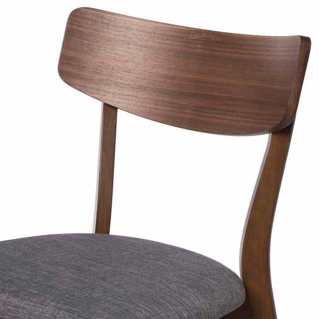Silla Keira Dark Gris | vista lateral | Somcasa Vlc | 00SL115122 | imagen 4