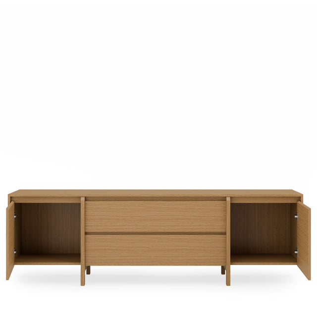 Mueble TV Ptas Pacific Roble | vista lateral | Somcasa Vlc | 00MB522407 | imagen 4