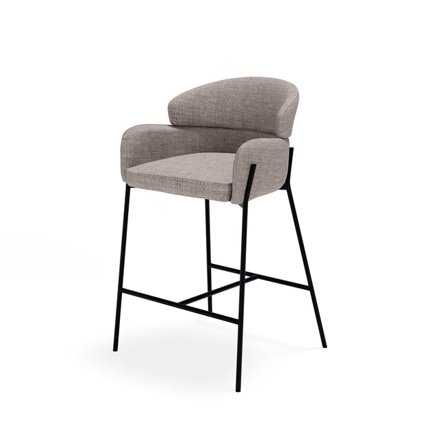 Taburete Bajo Ander Taupe | detalle de diseño | Somcasa Vlc | 00SL127230 | imagen 3