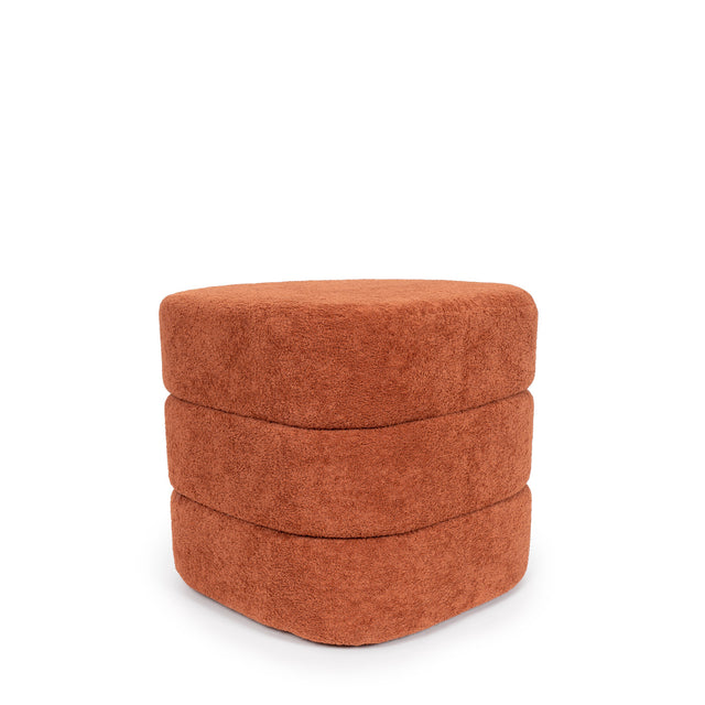 Puff Gaston Terracota Terracota | vista principal | Somcasa Vlc | 00PF204034