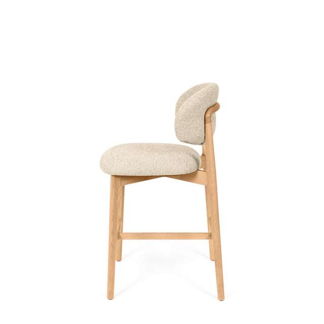 Taburete Alto Renzo Beige | detalle de diseño | Somcasa Vlc | 00SL124025 | imagen 3