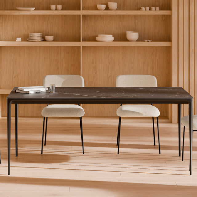 Mesa Arya Rect Negro | vista principal | Somcasa Vlc | 00MS221468