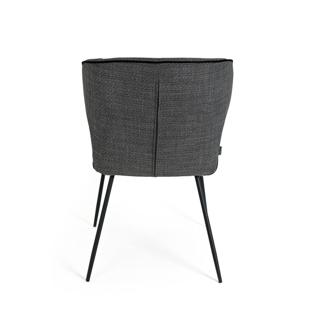 Silla Mayra Gris | vista lateral | Somcasa Vlc | 00SL118522 | imagen 4