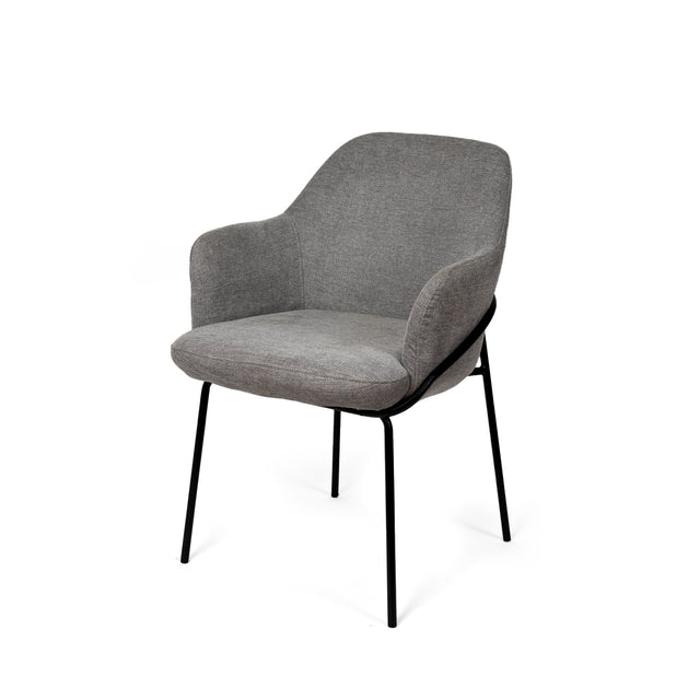 Silla Abigail Negra Gris con Patas negras | composición decorativa | Somcasa Vlc | 00SL118622 | imagen 8