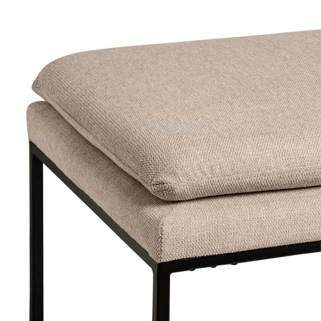Puff Banqueta Turin Beige | detalle de diseño | Somcasa Vlc | 00SF303425 | imagen 3