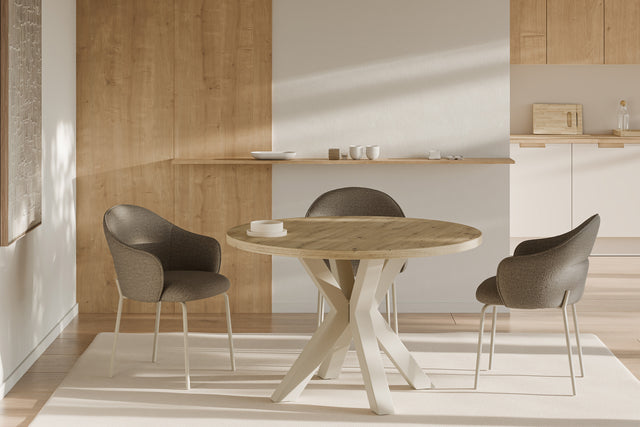 Silla Mirabella Taupe Beige | detalle de diseño | Somcasa Vlc | 00SL127630 | imagen 3