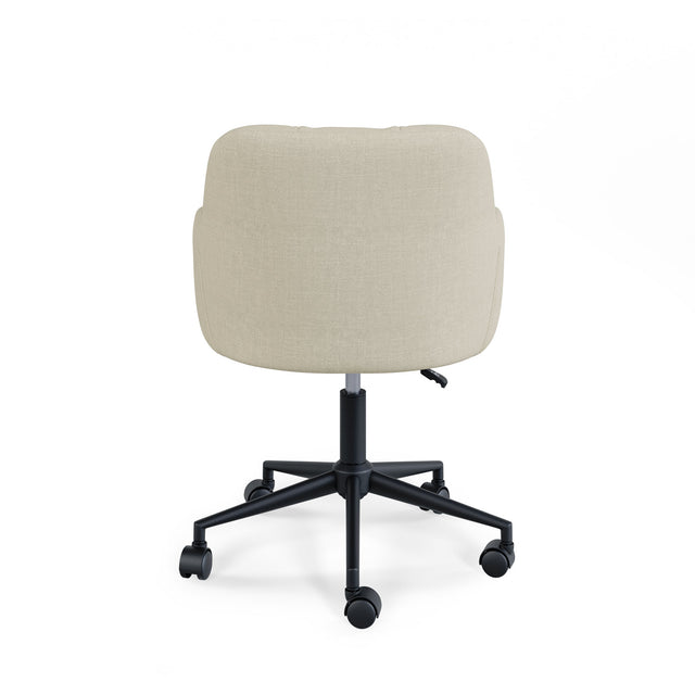Silla Oficina Stanford Beige | vista lateral | Somcasa Vlc | 00OF100525 | imagen 4