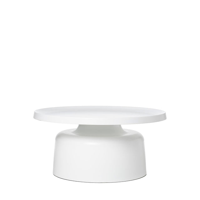 Mesa de centro Jim Blanco 75 × 75 cm de Somcasa Vlc