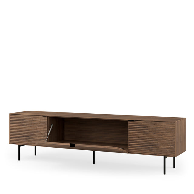 Mueble TV Ptas Mad Nogal | detalle de materiales | Somcasa Vlc | 00MB362633 | imagen 7