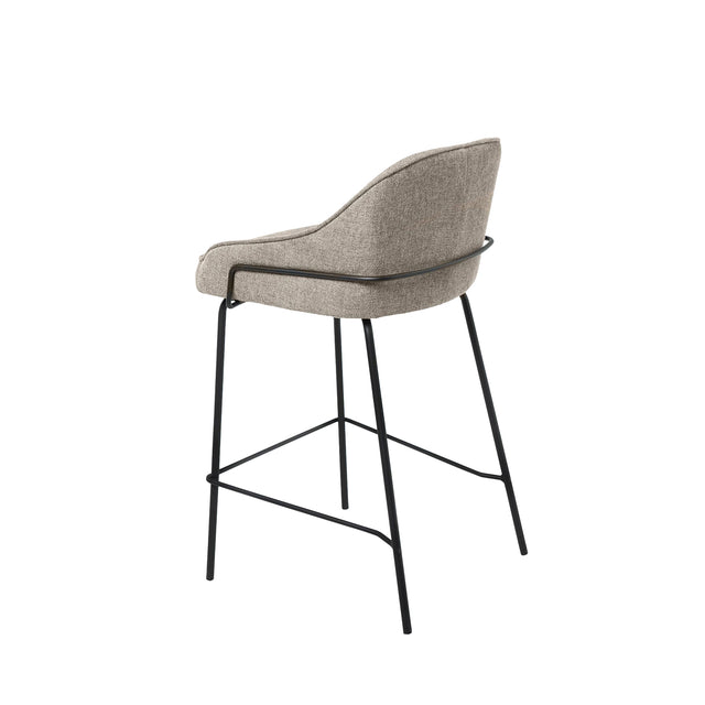 Taburete Bajo Arny Taupe | vista principal | Somcasa Vlc | 00SL114630