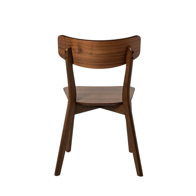 Silla Alaia Nogal | vista lateral | Somcasa Vlc | 00SL116633 | imagen 4