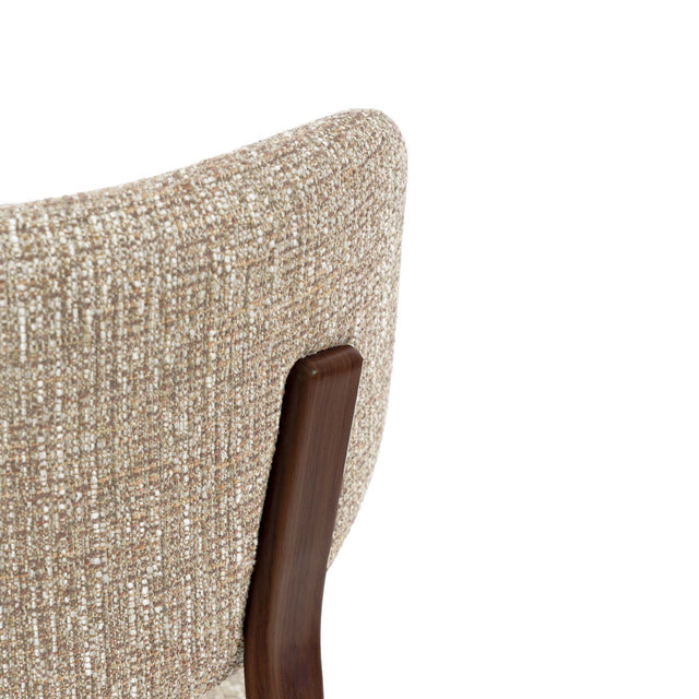 Silla Rumi Taupe Nogal | detalle de acabado | Somcasa Vlc | 00SL125730 | imagen 5