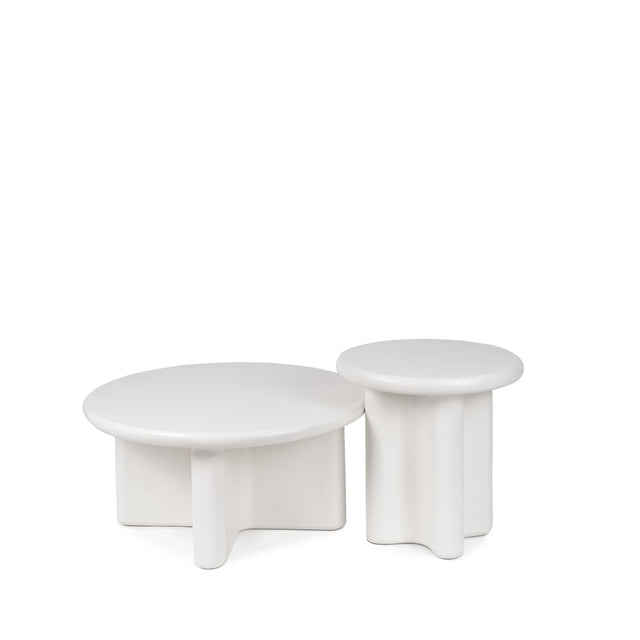 Mesa de centro Floyd 50 cm Blanco de Somcasa Vlc - imagen 6