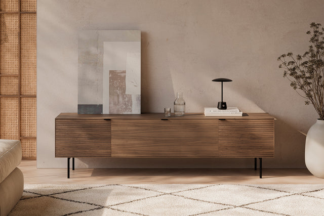 Mueble TV Ptas Mad Nogal | composición decorativa | Somcasa Vlc | 00MB362633 | imagen 8