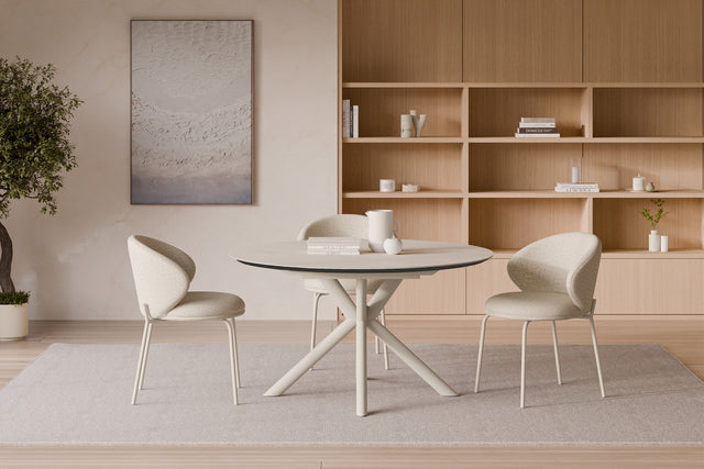 Silla Lisbet Beige | vista lateral | Somcasa Vlc | 00SL127425 | imagen 4