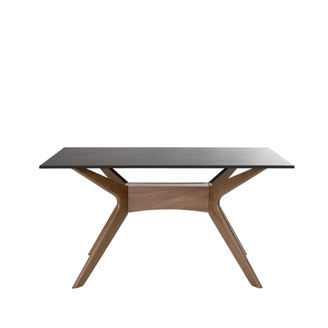 Mesa Eloise 140 cm Fija Sahara/Nogal de Somcasa Vlc
