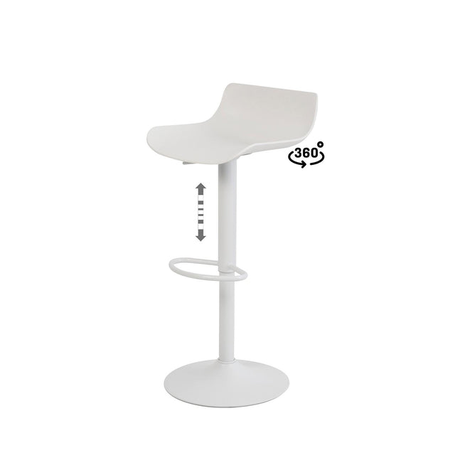 Taburete Bajo Blade Blanco | vista secundaria | Somcasa Vlc | 00SL104302 | imagen 10