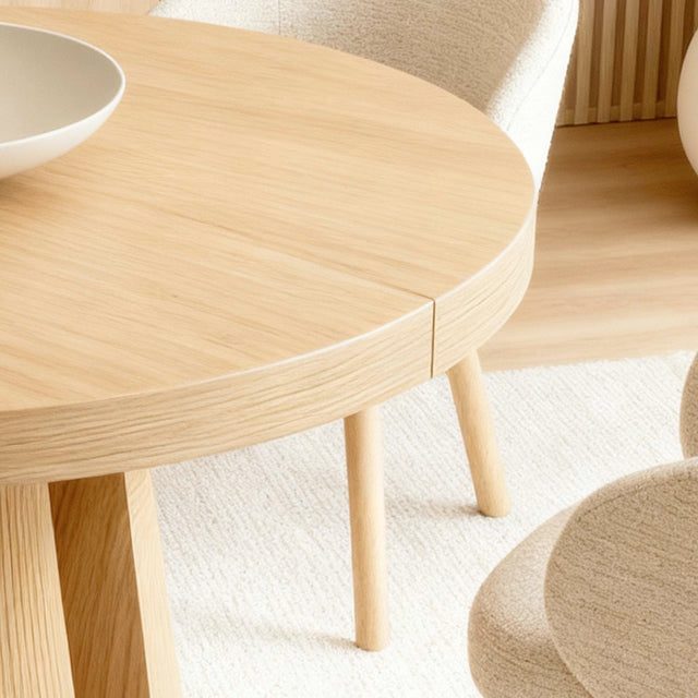 Mesa Marcella Red Roble | detalle de acabado | Somcasa Vlc | 00MS222607 | imagen 5