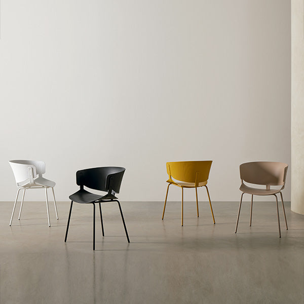 Silla Taylor Amarillo | vista lateral | Somcasa Vlc | 00SL116827 | imagen 4