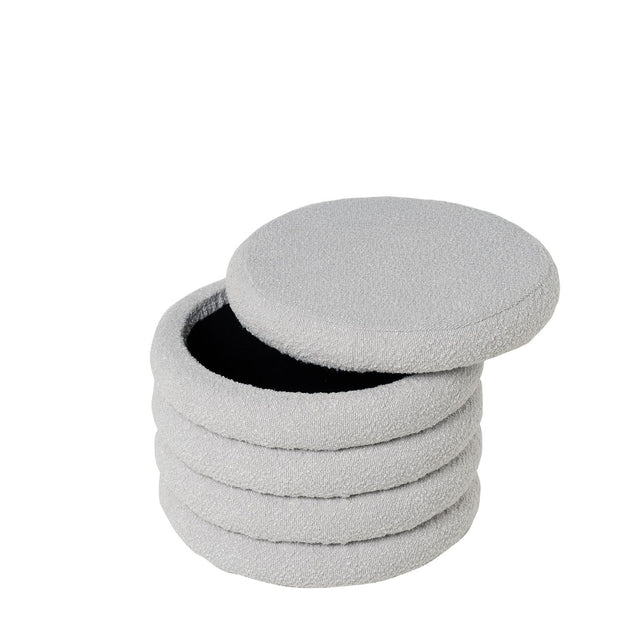Puff Harry Gris | detalle de diseño | Somcasa Vlc | 00PF202421 | imagen 3