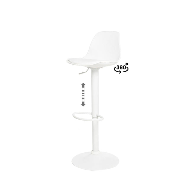 Taburete Bajo Sadie Blanco | composición decorativa | Somcasa Vlc | 00SL112902 | imagen 8