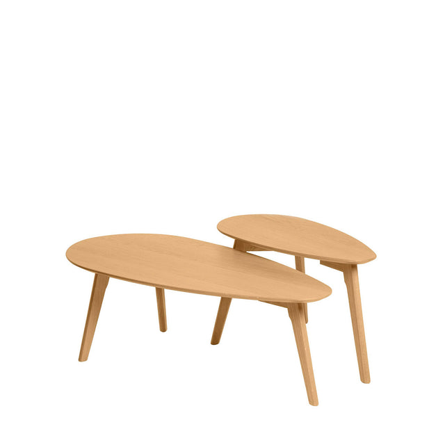 Mesa de centro Conrad Roble 100 cm de Somcasa Vlc