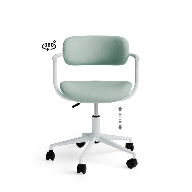 Silla Oficina Oxford Verde | vista secundaria | Somcasa Vlc | 00OF100128 | imagen 2