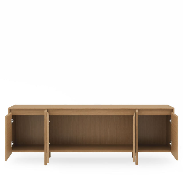 Mueble TV Puertas Pacific Roble | vista lateral | Somcasa Vlc | 00MB522107 | imagen 4