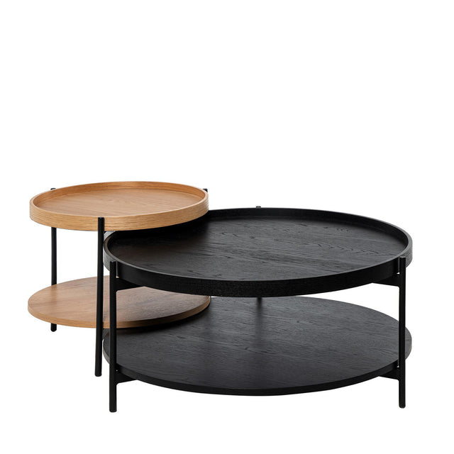 Mesa de centro Dylan Negro 80 × 80 cm de Somcasa Vlc - imagen 4