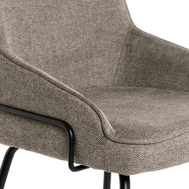 Silla Gwen Taupe | detalle de acabado | Somcasa Vlc | 00SL114530 | imagen 5